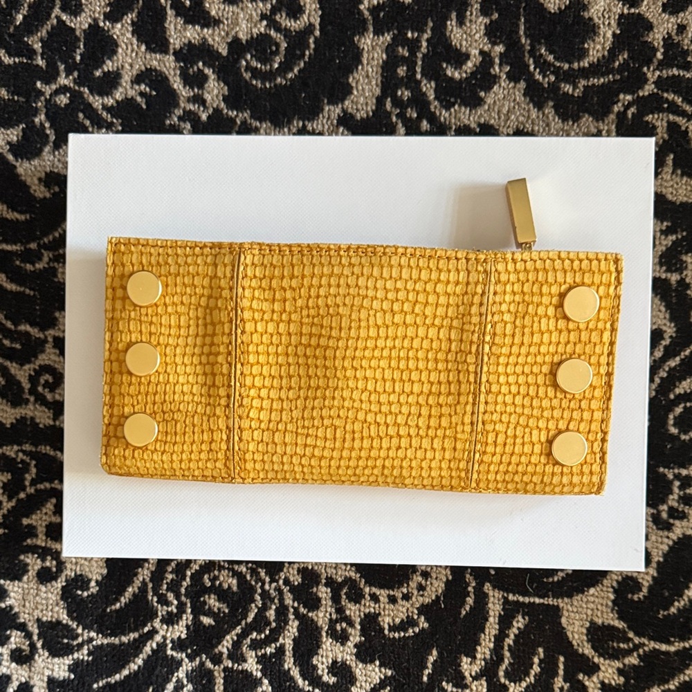 Hammitt Yellow Clutch Wallet
